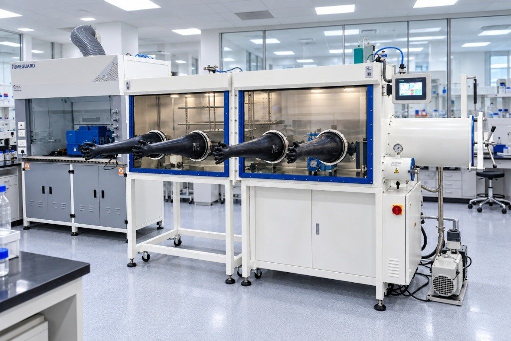 4-Port Glove Box System